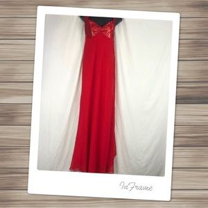 Maria Bonita Floor length Red Dress